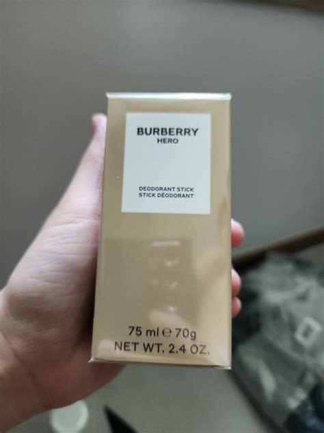 burberry perfumed deodorant reviews|burberry hero deodorant.